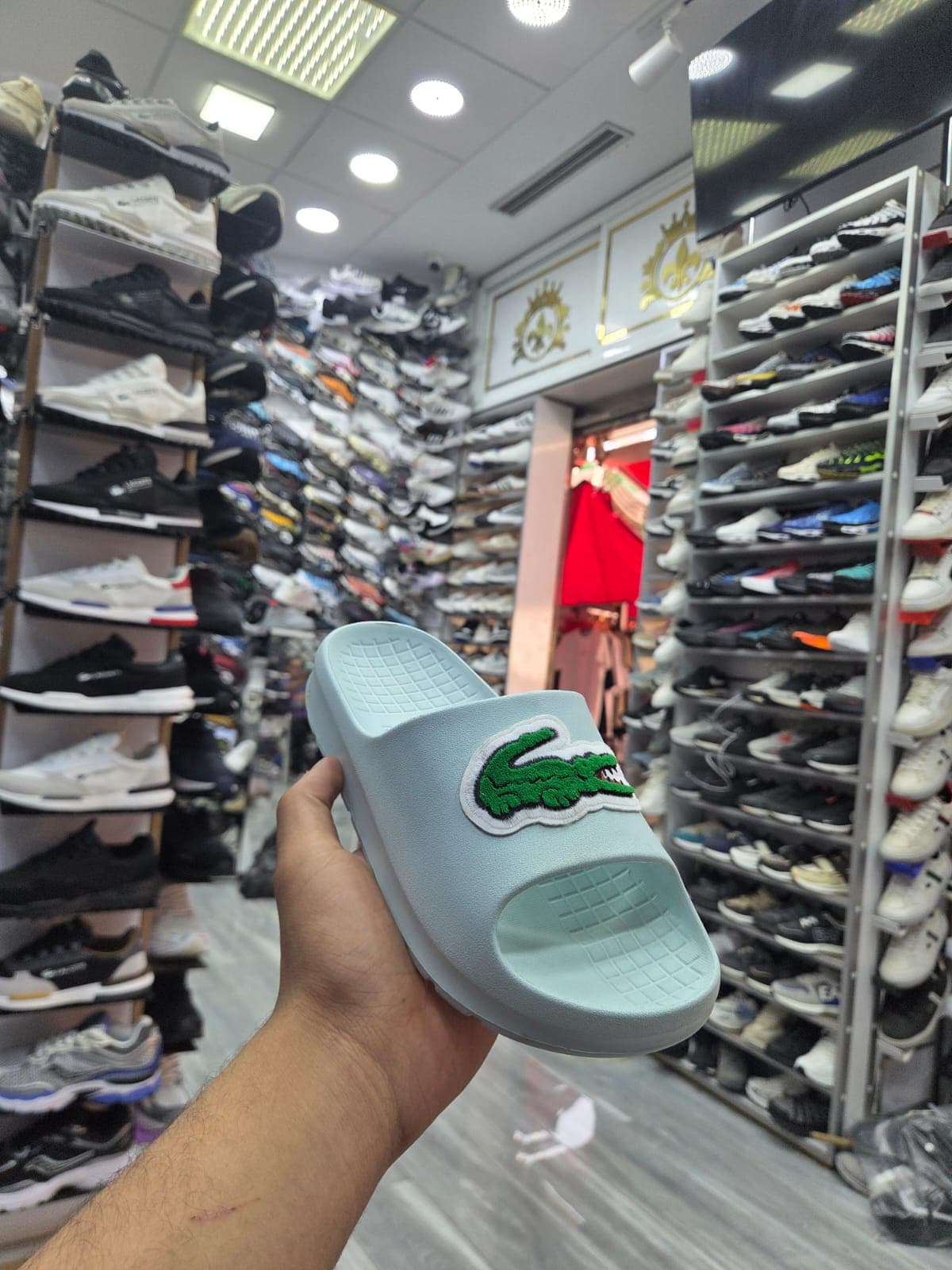 Claquette Lacoste Menthe