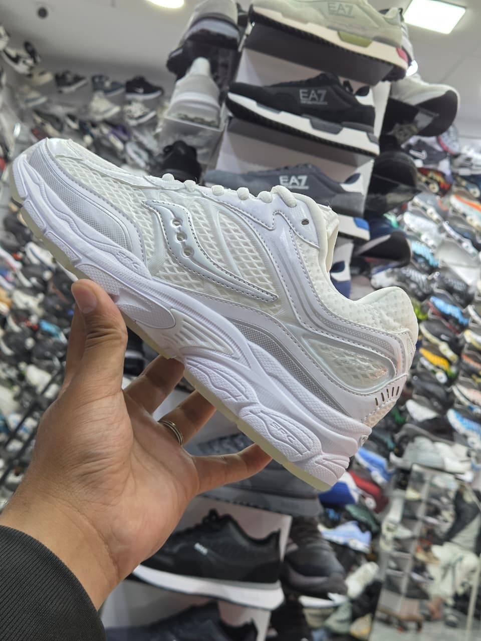 Saucony Omni 9 Blanc